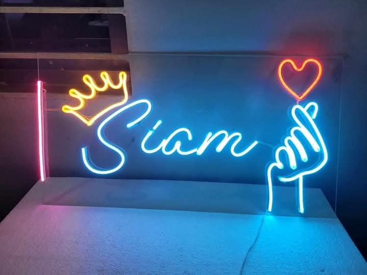 Any single name any design neon light 1500 tk