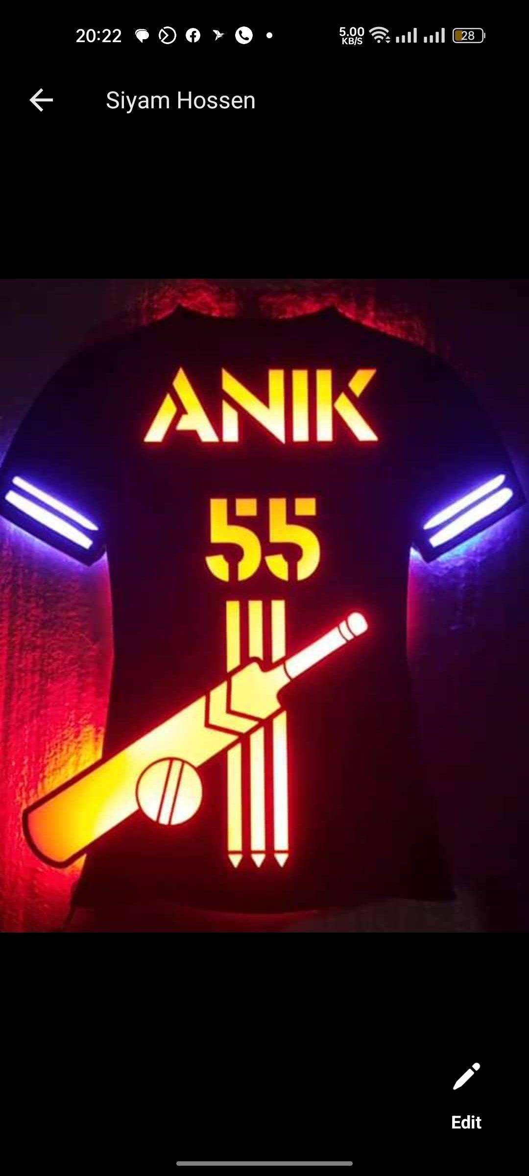 Lighting Jersey by Bdbitan
