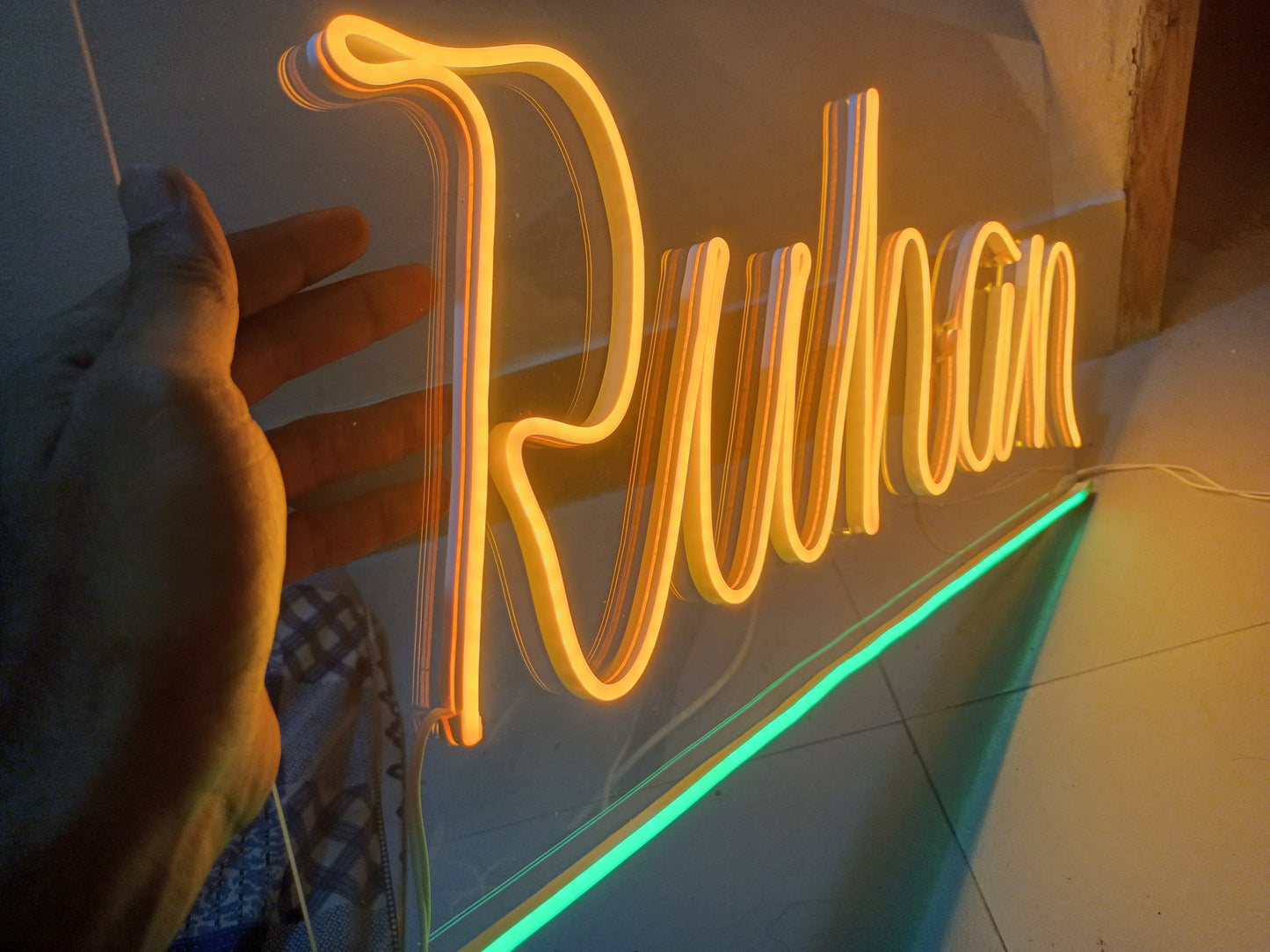 Any single name any design neon light 1500 tk