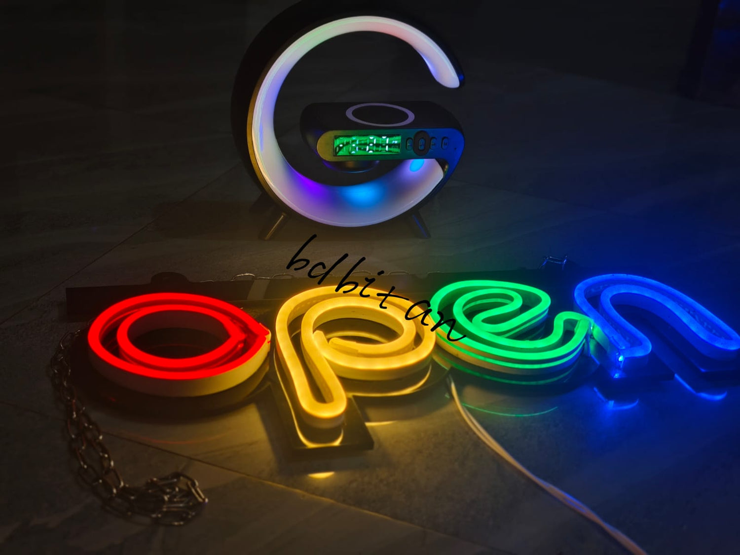 Neon sign