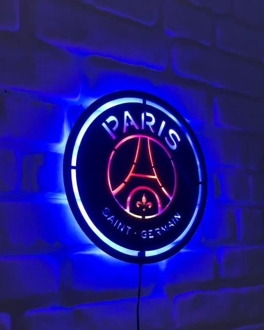 PSG led light canvas by  BdBitan