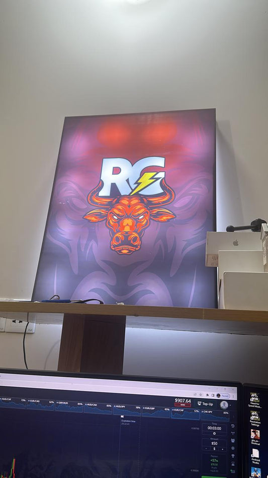 Business logo UV Printed Image Lighting Box by Bdbitan