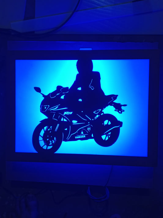 Byke custom lighting Canvas by BdBitan