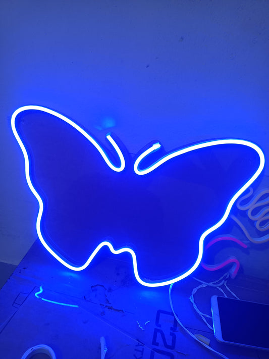 995 tk neon butterfly design by BdBitan