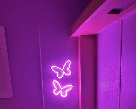 995 tk neon butterfly design by BdBitan